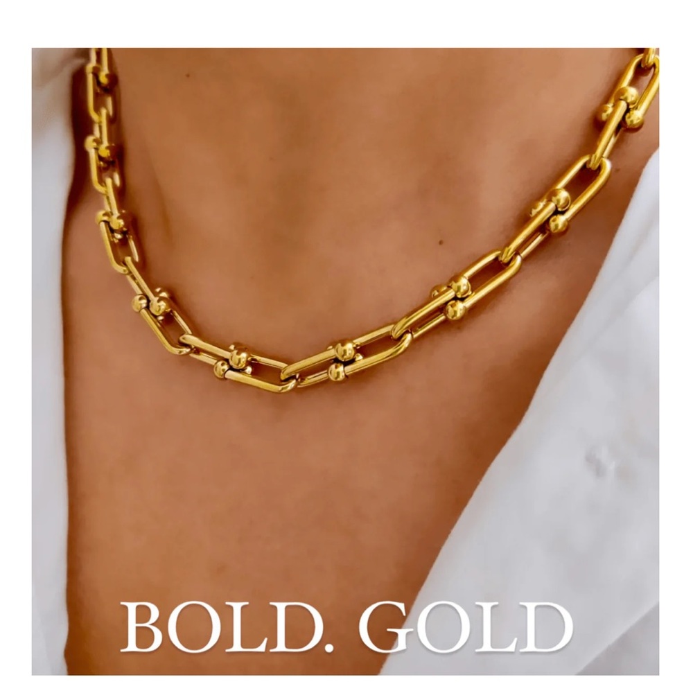 Madison & Madison Gold Link Necklace